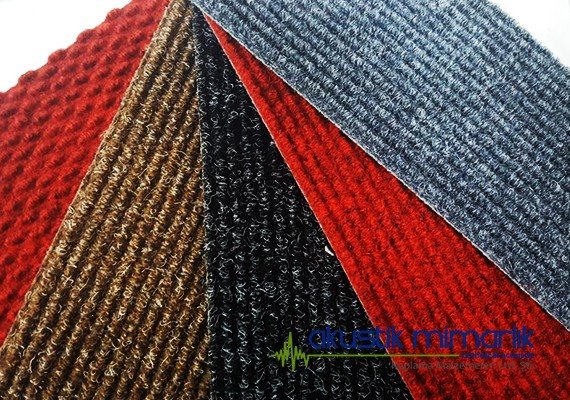 Akustik Pvc Kauçuk Tabanlı Rulo Halı