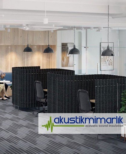 akustik keçe polyester panel