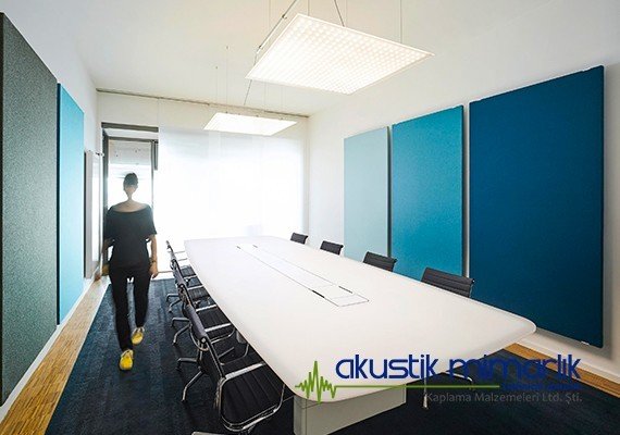 Akustik Kumaş Kaplı Akustik Panel