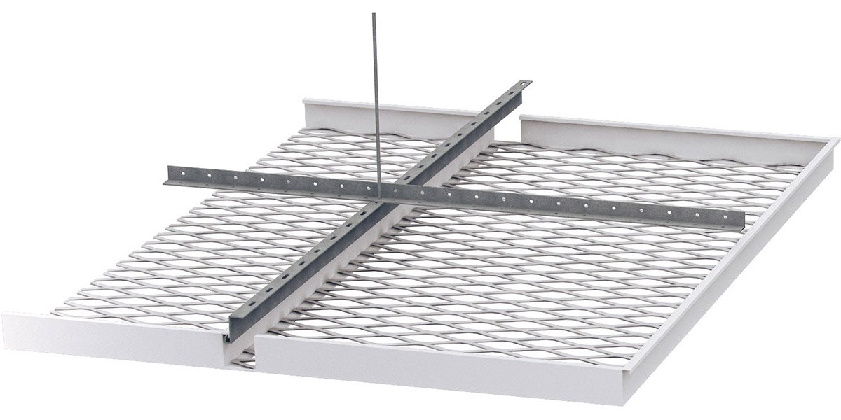 Genişletilmiş Metal Mesh Asma Tavan