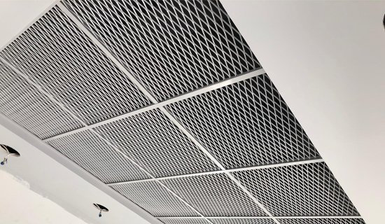 Genişletilmiş Metal Mesh Asma Tavan