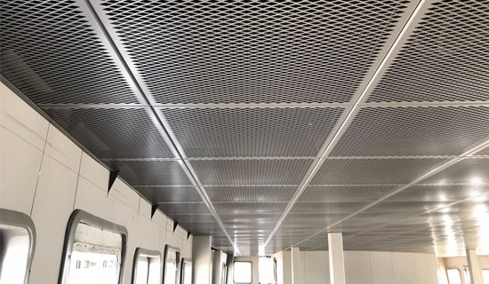 Genişletilmiş Metal Mesh Asma Tavan
