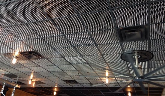 Genişletilmiş Metal Mesh Asma Tavan
