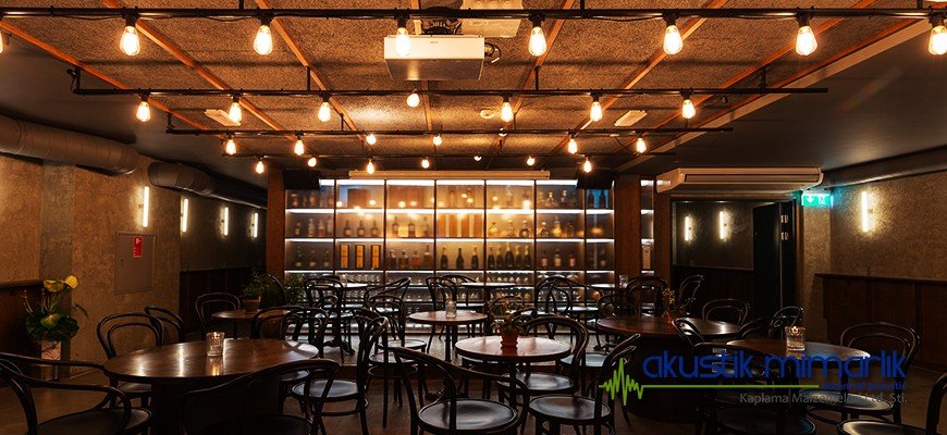 Bar Akustik Tavan Kaplama