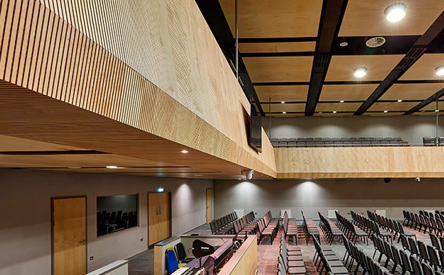 ahşap akustik derzli panel