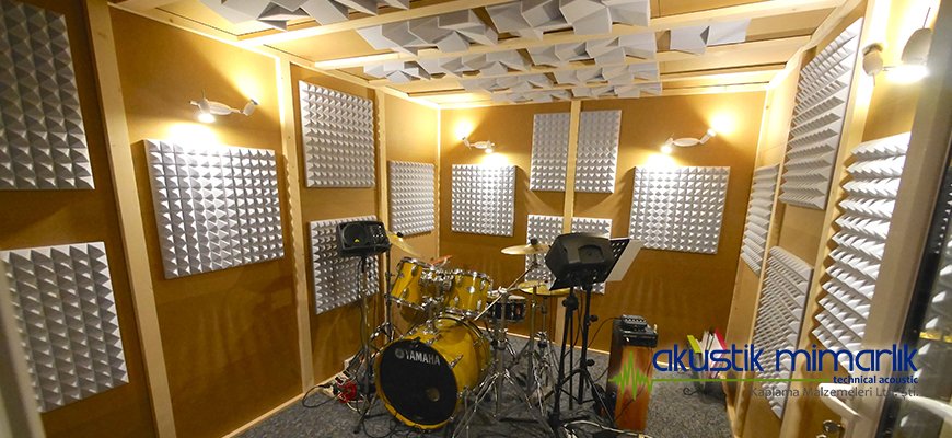 Enstrüman Odası Akustik Ses Yalıtımı