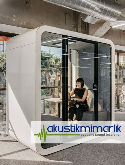 ofis akustiği kabinleri