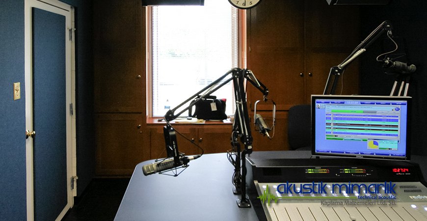 Radyo Odası Akustik Ses Yalıtımı
