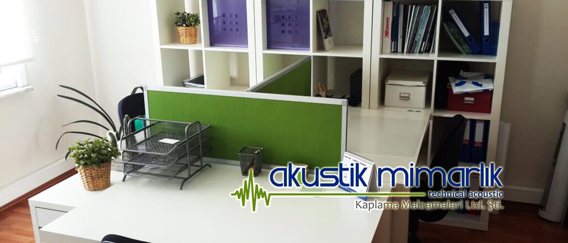 Green Tech Ofis Masa Seperatörü Ses Yalıtımı