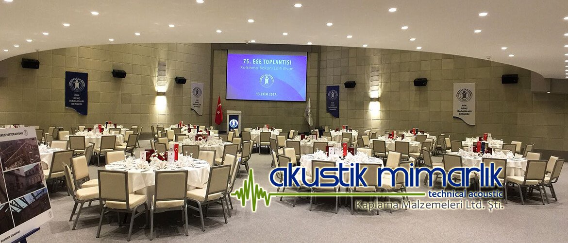İzmir Karaca Hotel Renkli Akustik Sünger Ses Yalıtımı