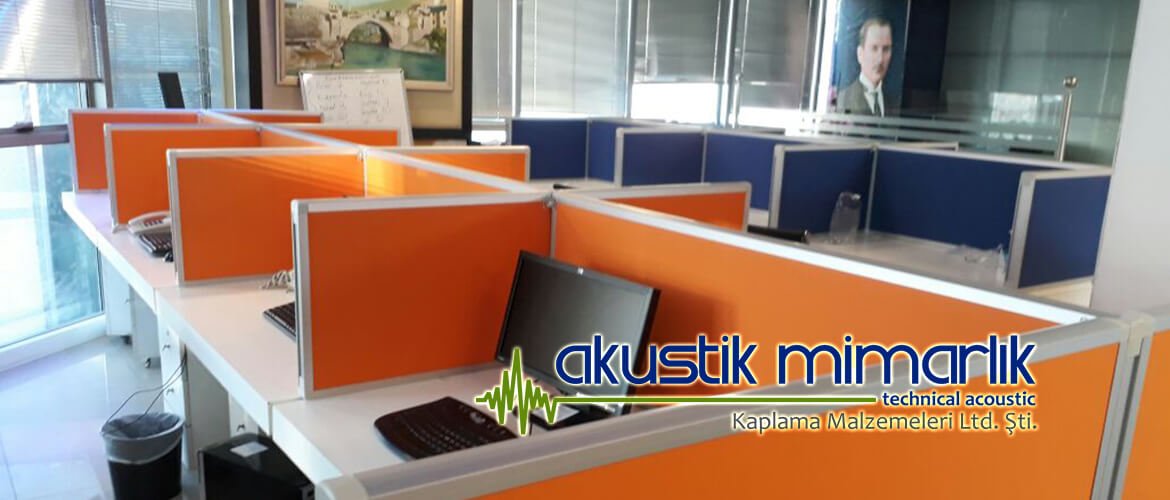 Yves Hukuk Bürosu Çağrı Merkezi Masa Seperatörü Ses Yalıtımı