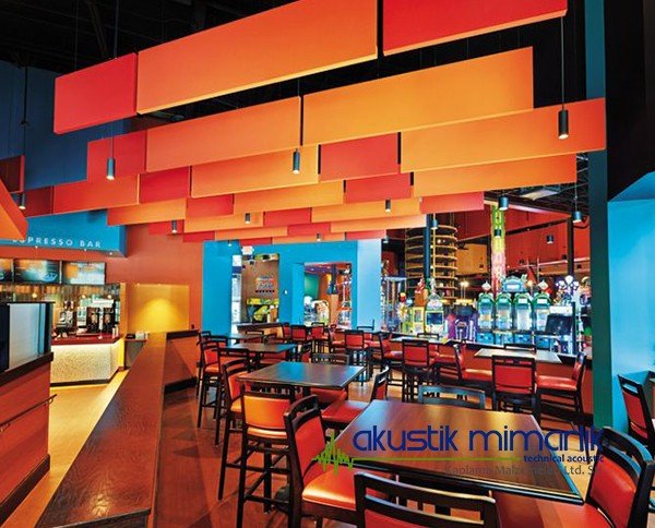 Cafe Restaurant Akustik Ses Yalıtımı