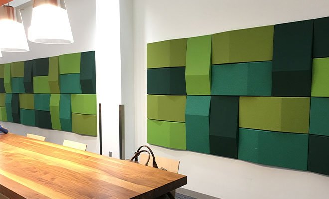 3 Boyutlu Akustik Panel Kaplama