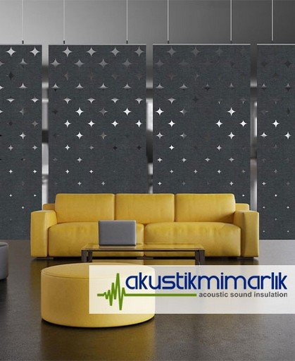 akustik felt mesh panel