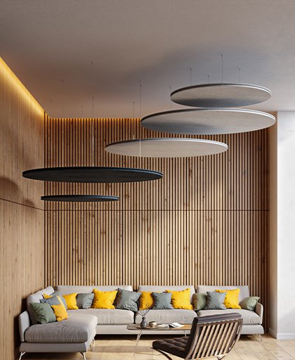 akustik keçe duvar paneli