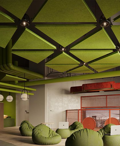 acoustic felt keçe polyster