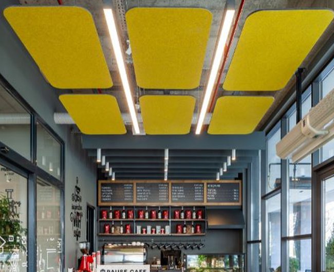 akustik keçe paravan perde