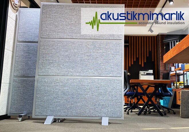 Akustik Ara Bölücü Ofis Paravanları