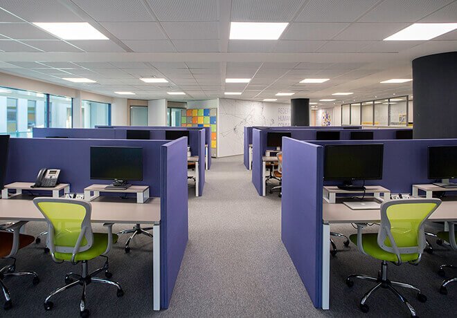 Akustik Panel Paravan Kumaş Kaplı