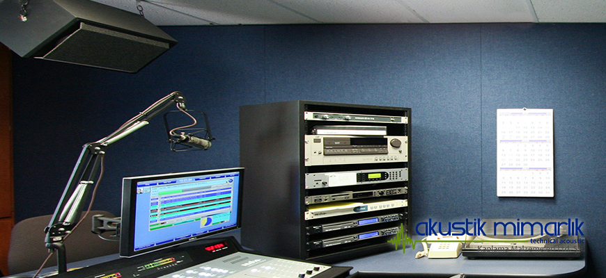Radyo Reji Odası Akustik Ses Yalıtımı