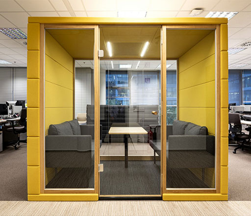 office meeting pods